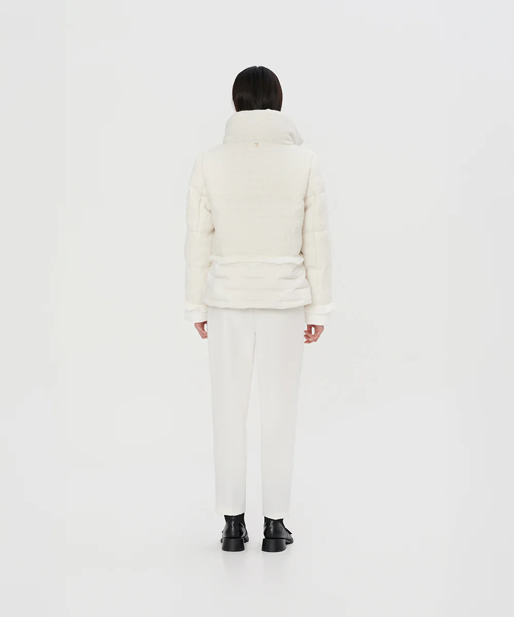 Classic Tweed Down Jacket - DJW 25017 - Image 4