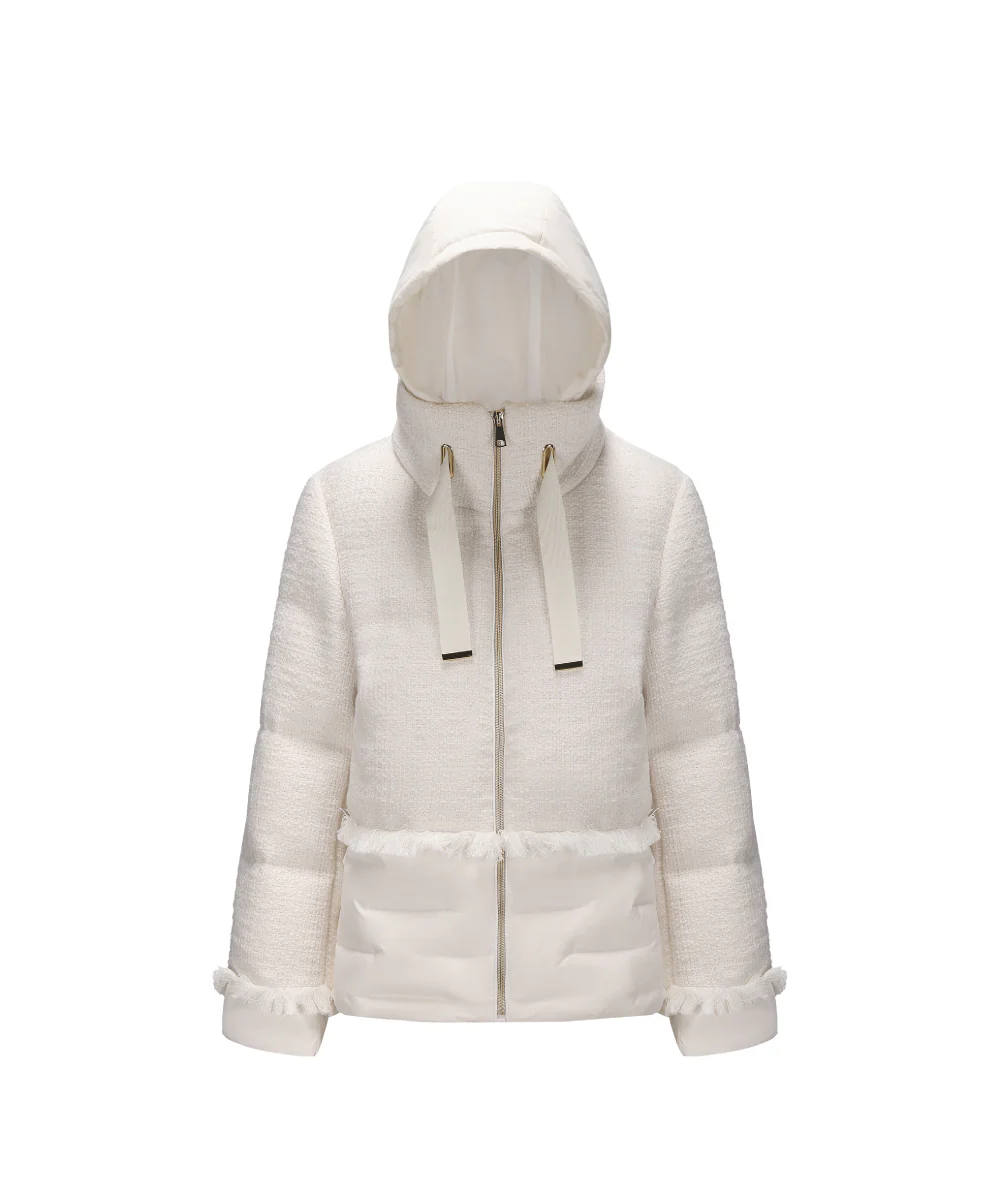 Classic Tweed Down Jacket - DJW 25017 - Image 5