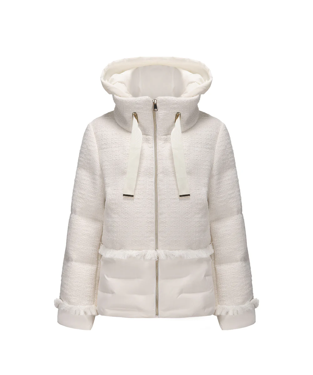 Classic Tweed Down Jacket - DJW 25017 - Image 6