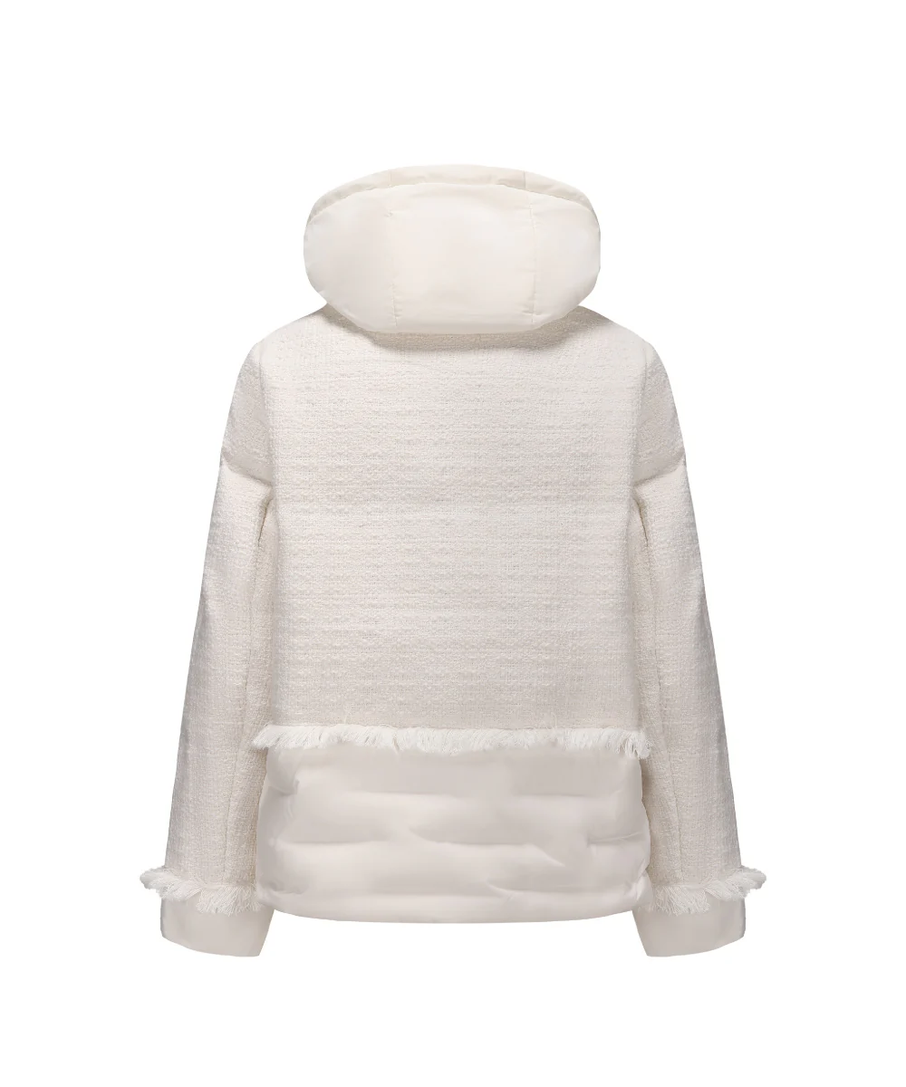 Classic Tweed Down Jacket - DJW 25017 - Image 7