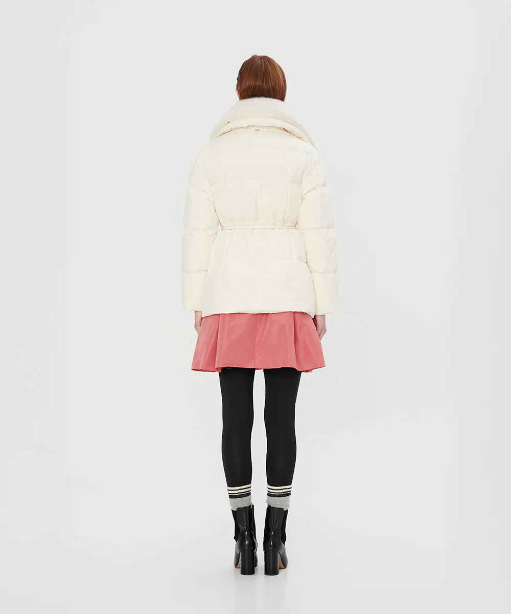 Detachable Fur Collar Down Jacket - DJW 25018 - Image 4