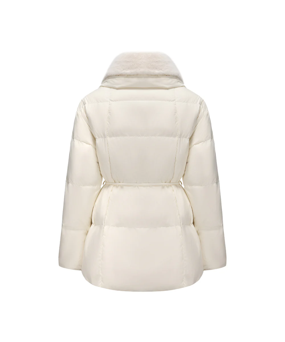 Detachable Fur Collar Down Jacket - DJW 25018 - Image 7