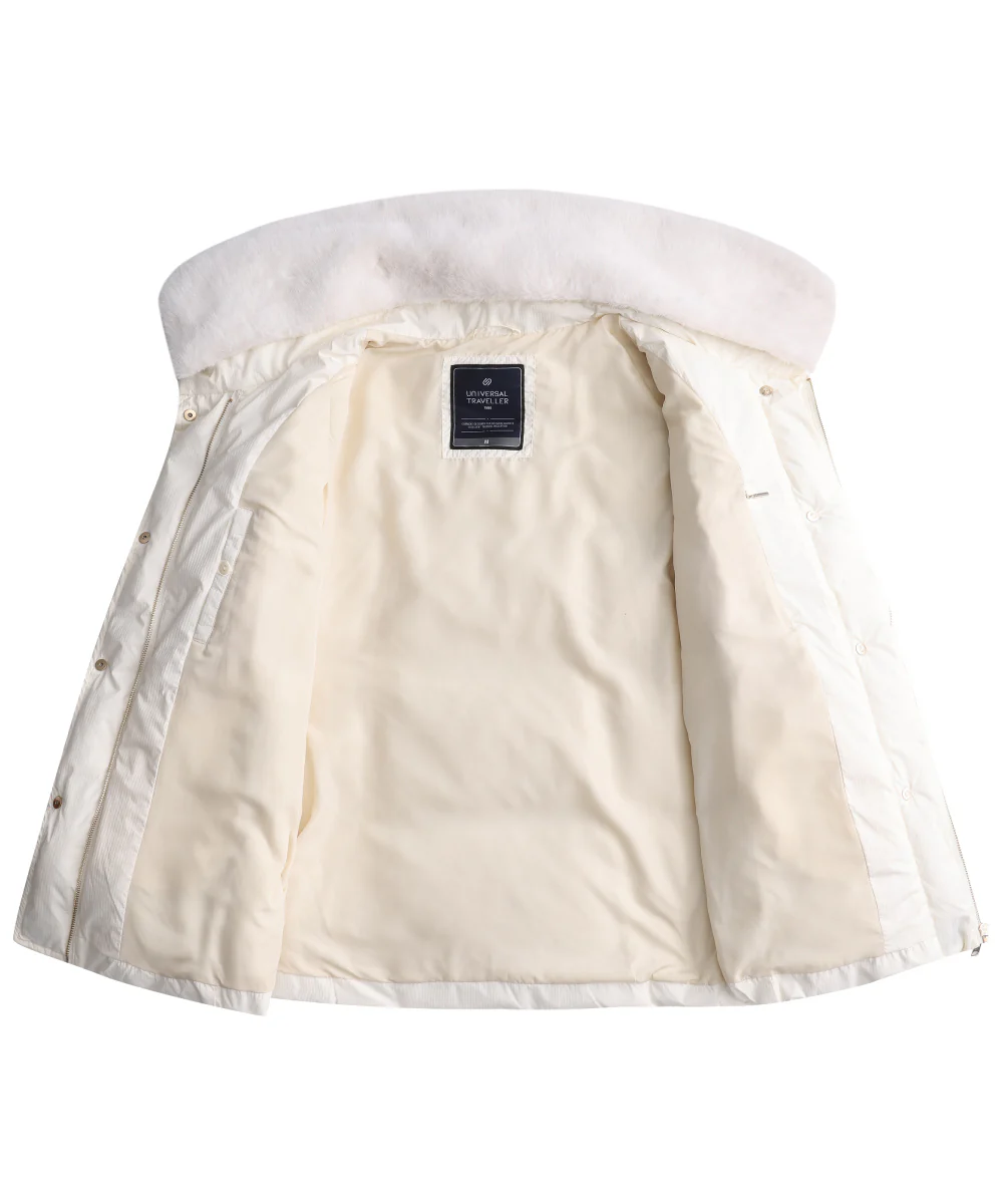 Detachable Fur Collar Down Jacket - DJW 25018 - Image 9