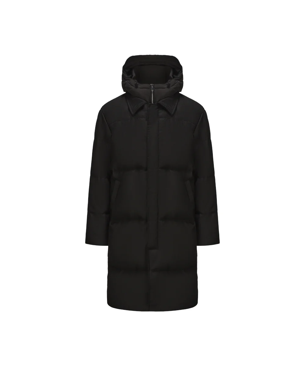 Dual Structure Mid-Length Down Jacket - DJ 25011 - Image 6