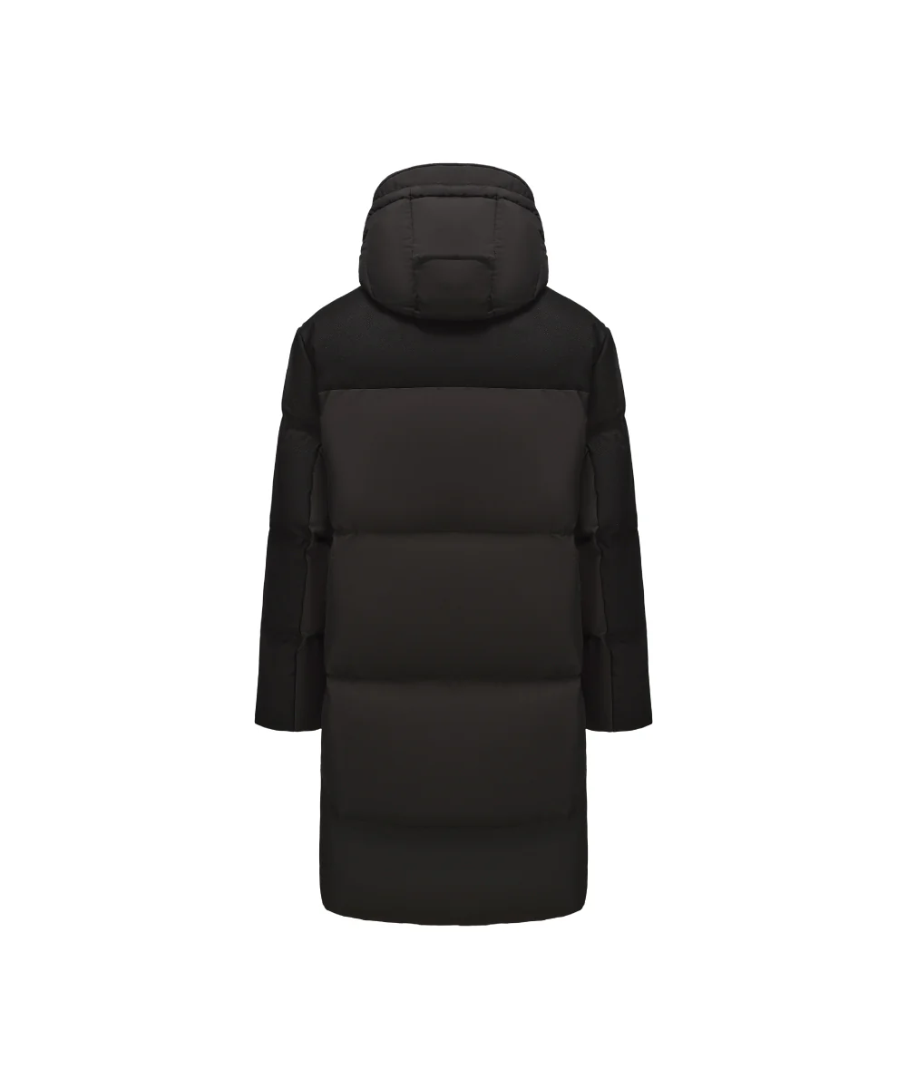 Dual Structure Mid-Length Down Jacket - DJ 25011 - Image 7