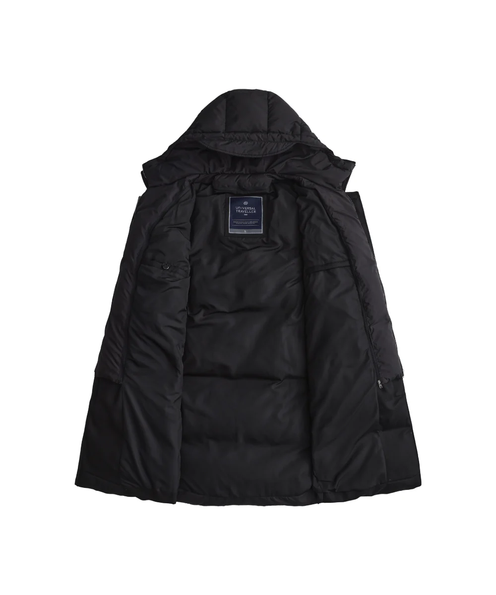 Dual Structure Mid-Length Down Jacket - DJ 25011 - Image 9
