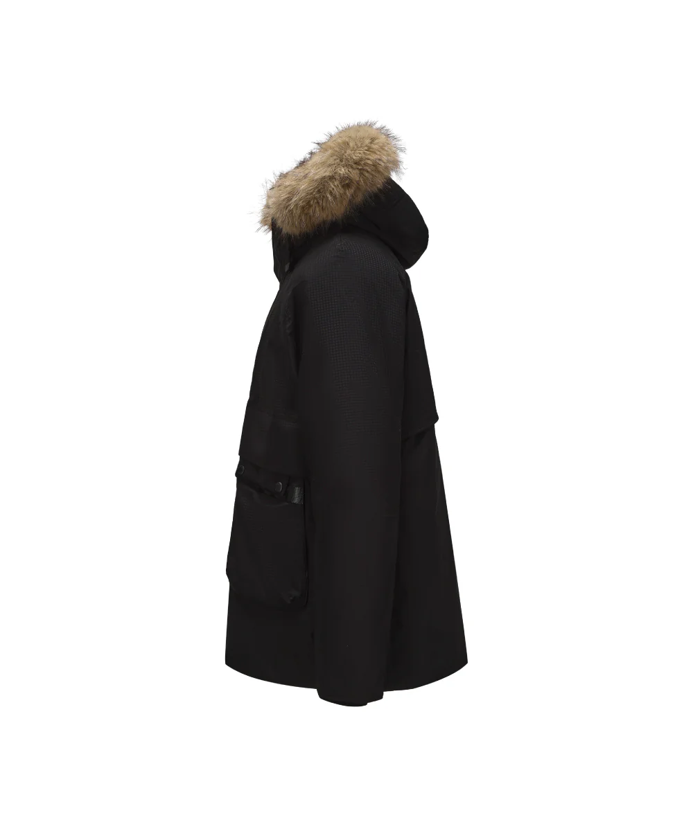 Fur-Lined Hood Down Jacket - DJ 25003 - Image 10