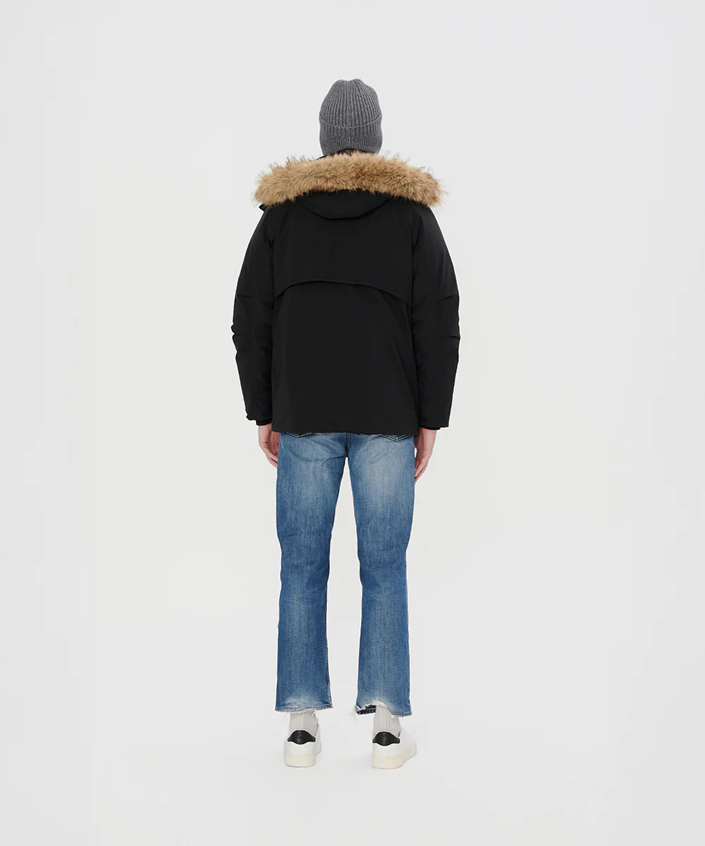 Fur-Lined Hood Down Jacket - DJ 25003 - Image 3