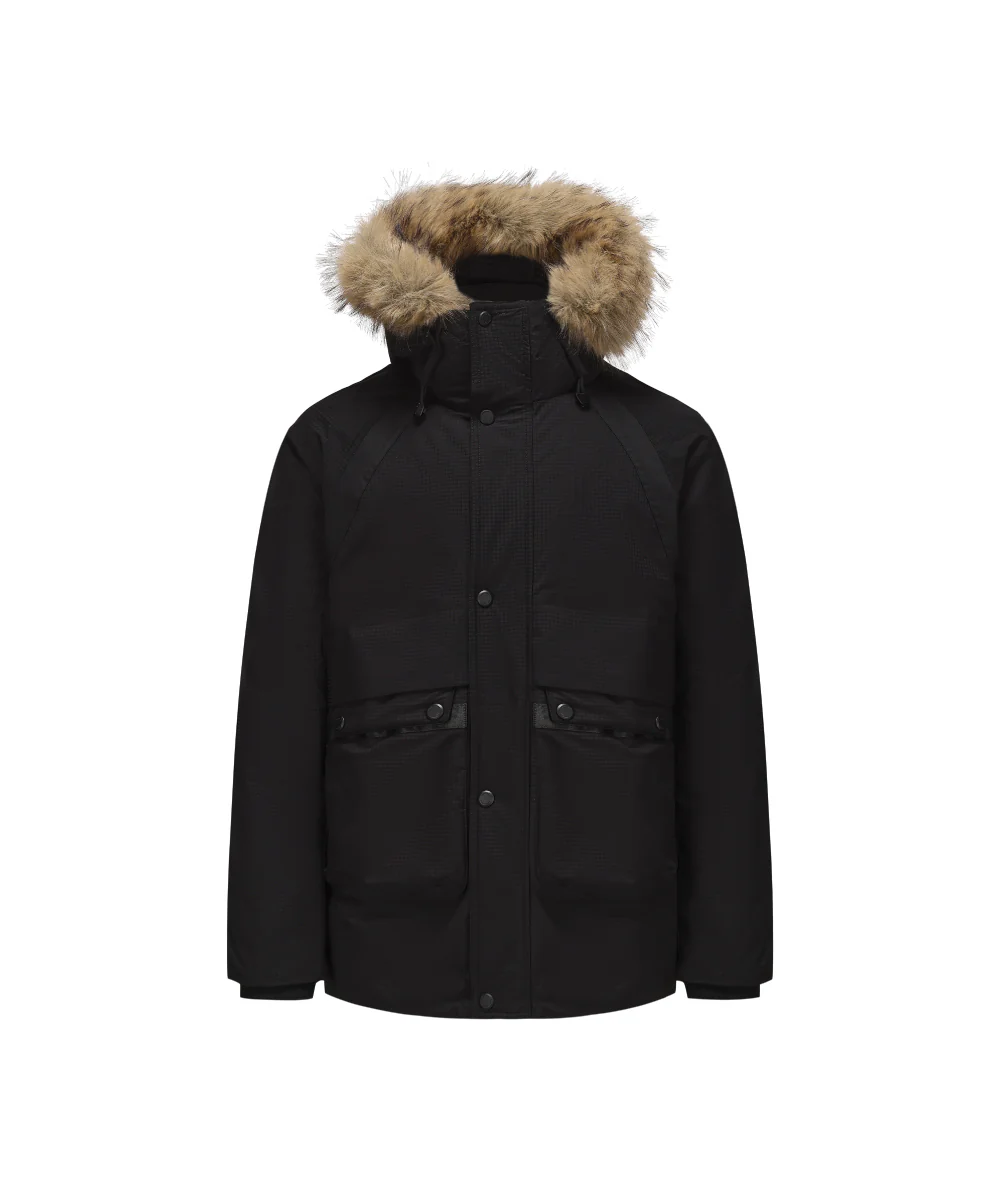 Fur-Lined Hood Down Jacket - DJ 25003 - Image 7