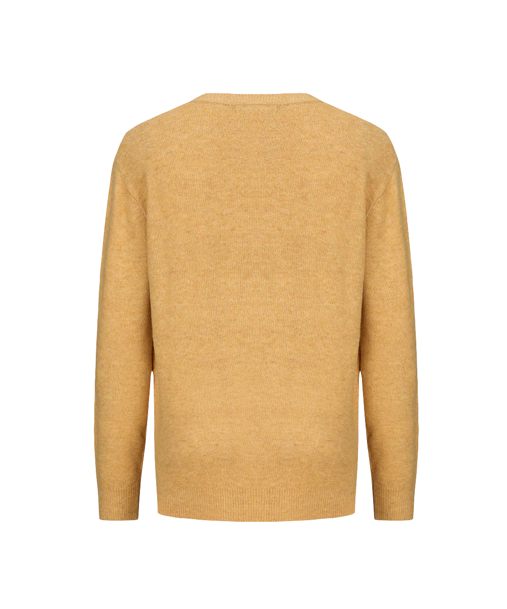 Men's Crew Neck Sustainable Knitted Sweater KS23110 - Image 3