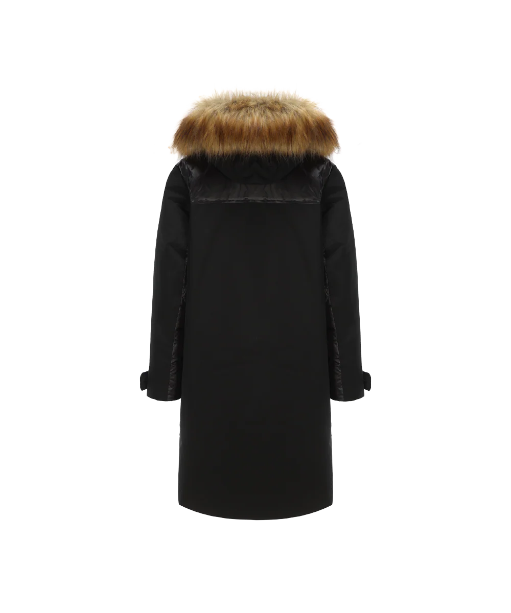 Men's Mixed Fabrication Down Jacket - Image 4