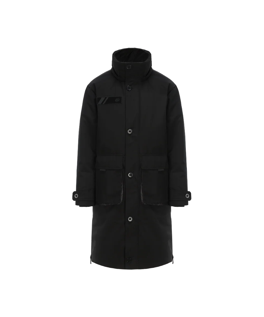 Men's Mixed Fabrication Down Jacket - Image 6