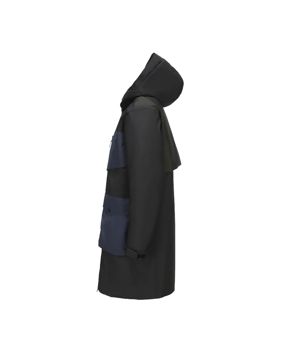 Men's Multi Color Utility Down Jacket - Image 5