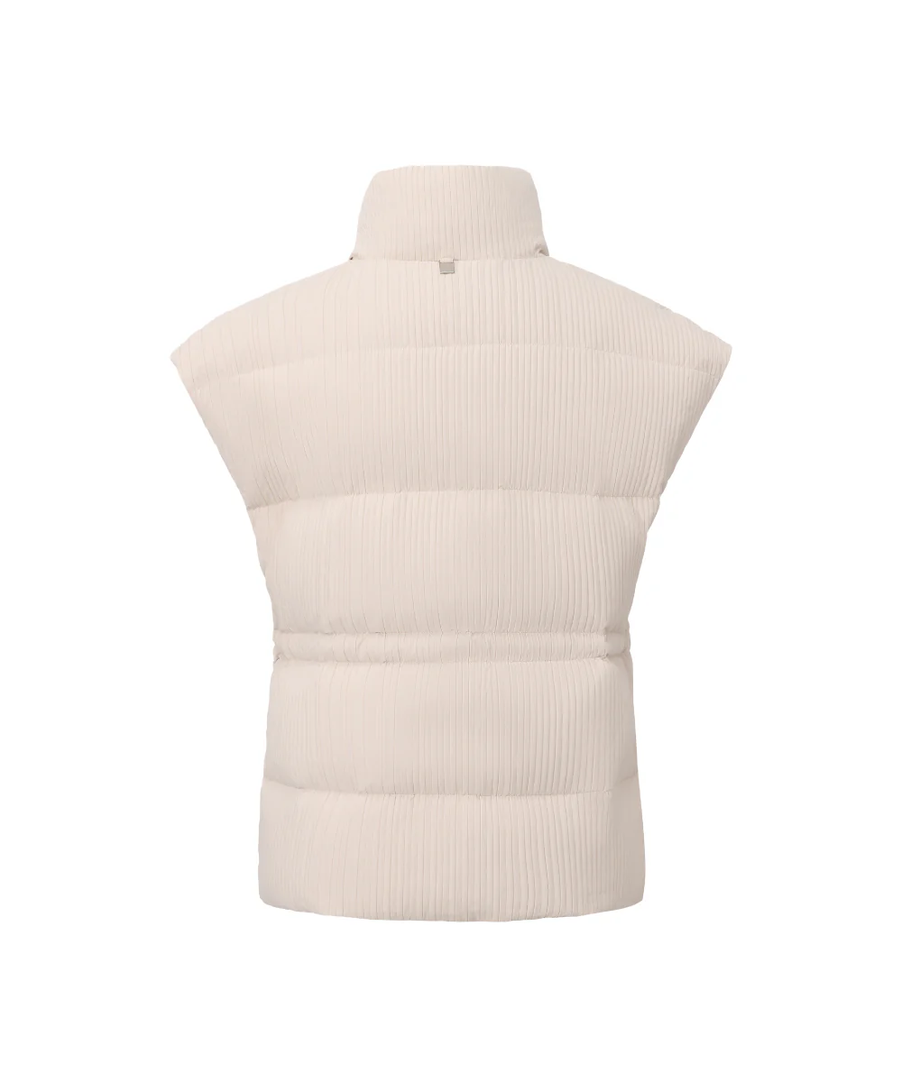 Quilted Pleat Vest - DJW 25013 - Image 6
