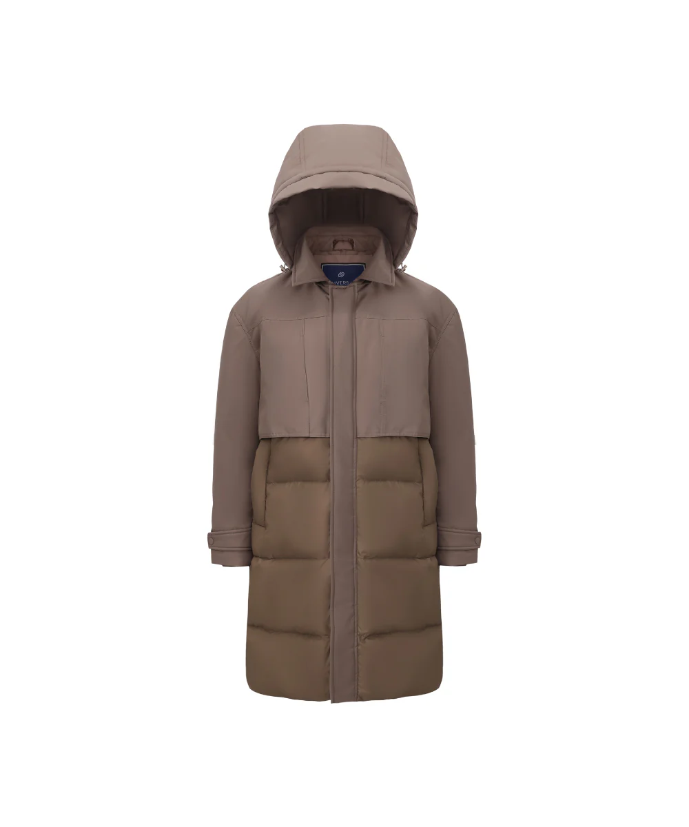 Structured Shield Mid-Length Down Jacket - DJ 25012 - Image 5