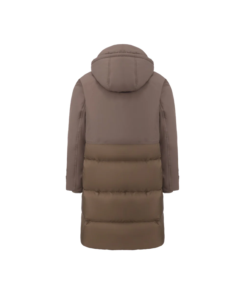 Structured Shield Mid-Length Down Jacket - DJ 25012 - Image 7
