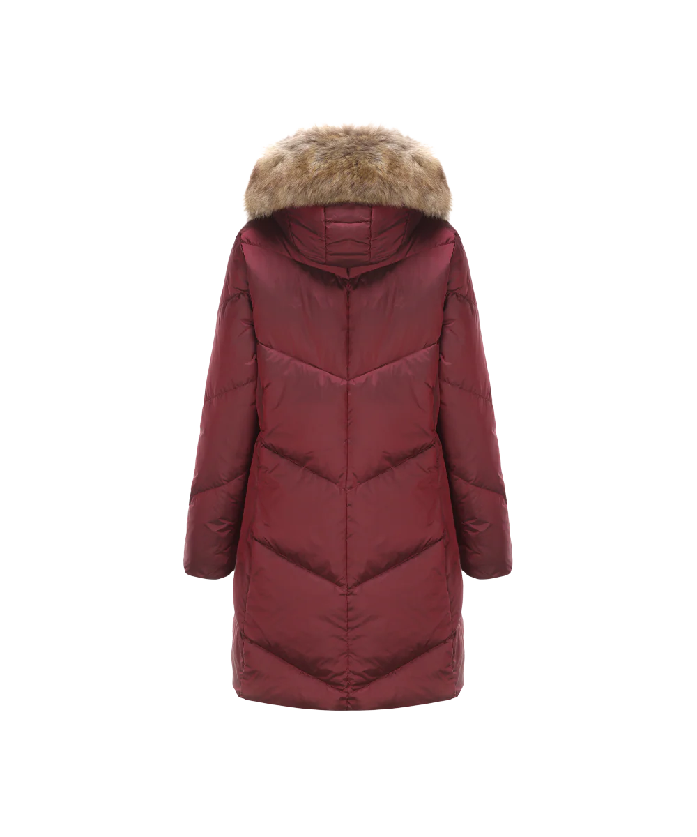 Women's 2 Tone Down Jacket - Image 3