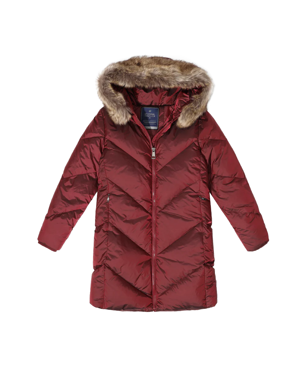 Women's 2 Tone Down Jacket - Image 5